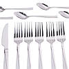 Набір столових приладів Kamille 24 предмета з нержавіючої сталі KM-5212S, фото 3