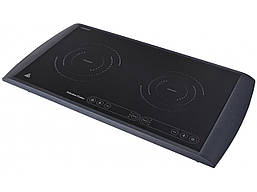 Плита індукційна Ardesto ICS-B217(2к) чорна настільна дисплей сенсор