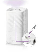 Побутовий ультразвуковий зволожувач повітря з арома дифузором 90 Вт, 4,5 л CONCEPT Perfect Air ZV2010