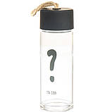 Скляна пляшка для води "Знаки" 300мл, фото 5