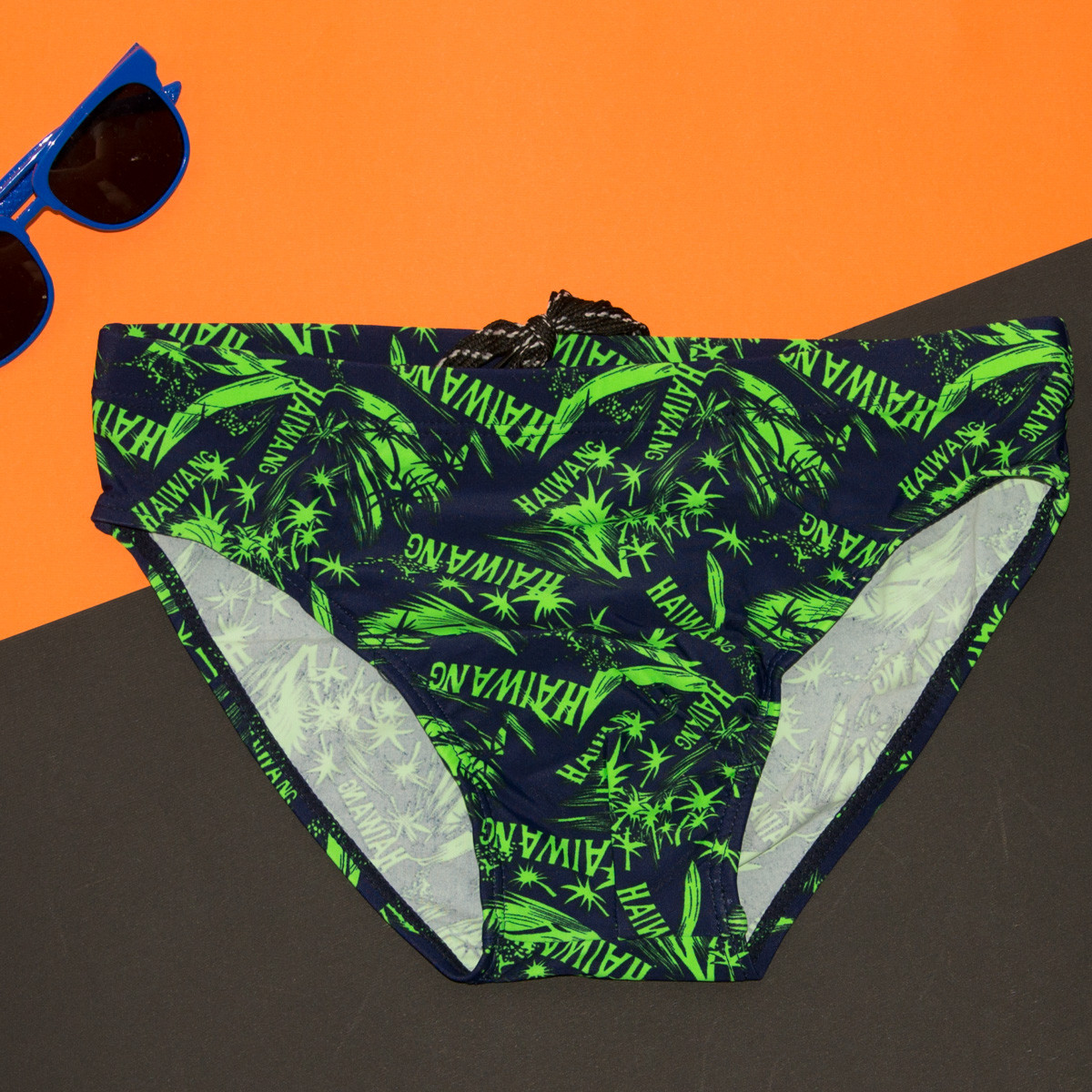 Підліткові плавки для купання (арт. 4205) Салатовий, 40