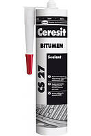 Герметик битумный Ceresit CS 27 300мл (12шт/уп)