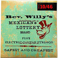 Струны Dunlop RWN1046 Rev. Willy's Mexican Lottery Billy Gibbons 10-46