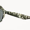 Оптом солнцезащитные очки Ray-Ban Wayfarer унисекс со стеклянной линзой и оправой хаки - 048, фото 2