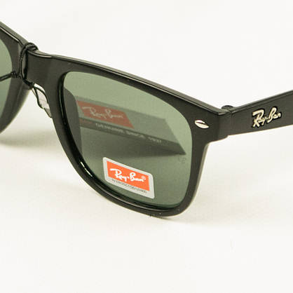 Сонцезахисні окуляри Ray-Ban Wayfarer унісекс зі скляною лінзою - 72, фото 4