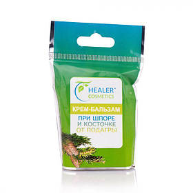 Крем-бальзам для ніг Healer Cosmetics при шпорі і кісточці від подагри, 10г
