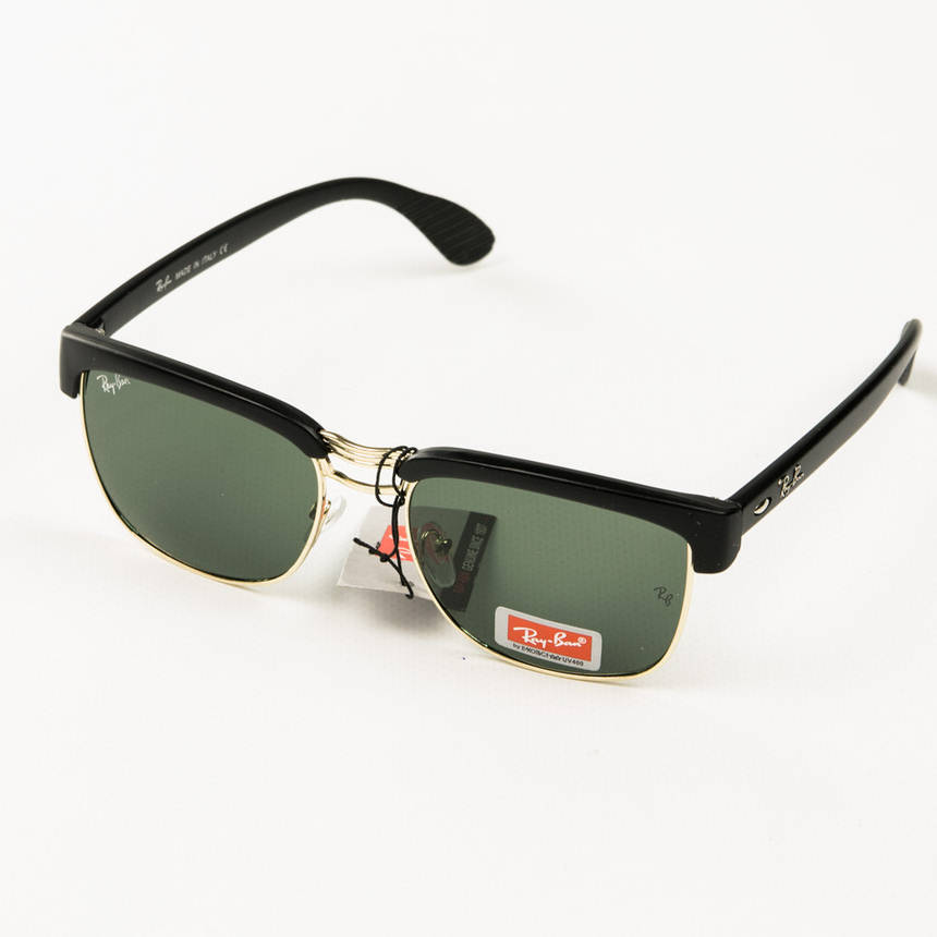 Сонцезахисні окуляри Ray-Ban Clubmaster зі скляною лінзою - 756, фото 1