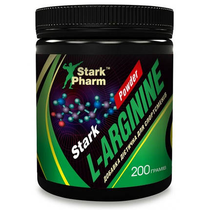 Амінокислота Stark Pharm L-Arginine 200 г, фото 2