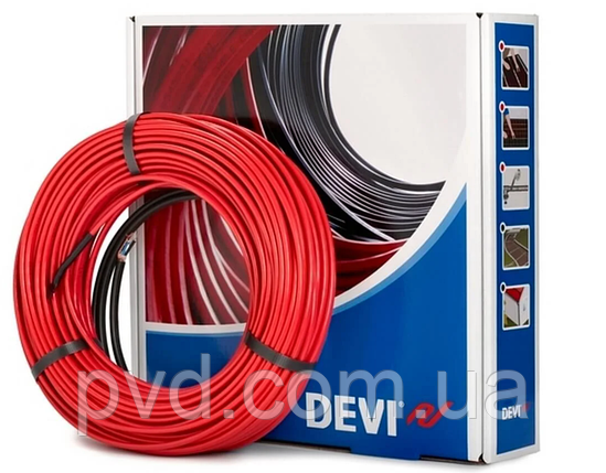 Двожильний кабель в стяжку підлоги DEVIflex18T, фото 2