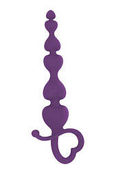 Анальні буси MAI Attraction Toys №79 Purple, довжина 18 см, діаметр 3,1 см