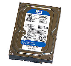 Жесткий диск Western Digital Caviar Blue 500 Гб 32Мб WD5000AZLX SATA III (б/у)