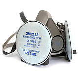 3M 2128 Протиаерозольний фільтр, P2R, фото 3