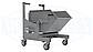 Візок для металевої стружки перекидний, фото 2