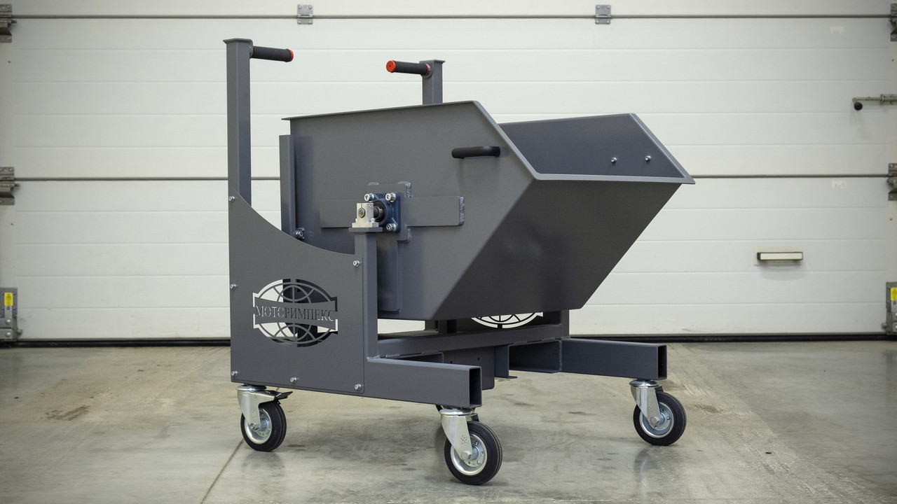 Візок для металевої стружки перекидний, фото 1