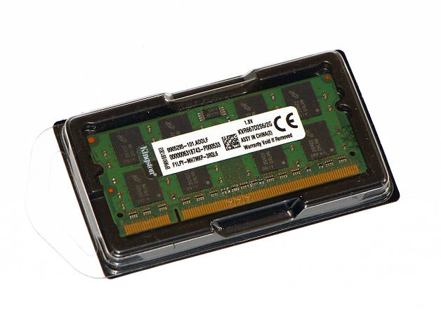 Оперативна пам'ять для ноутбука Kingston DDR2 2Gb PC2-5300s 667MHz sodimm KVR667D2S6/2G, фото 2