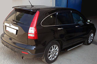 Бокові пороги,підніжки RedLine V1 (2 шт., алюм.) для мод. Honda CRV 2007-2011рр.