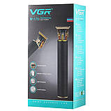 Тример Професійний Для Чоловіків машинка для стрижки волосся і бороди VGR V-179, фото 3