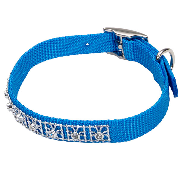 Нашийник зі стразами для собак Coastal Jeweled (03201_BLL10)