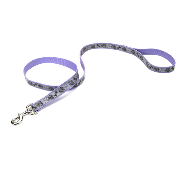 Coastal Lazer Brite Reflective Leash КОСТАЛ ЛАЗЕР БРАЙТ світловідбивний повідець для собак, 1.6 смХ1.2 м, фото 1