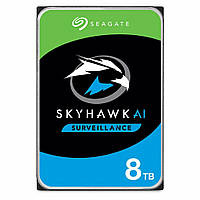 Жорсткий диск 3.5 Seagate SkyHawk HDD 8TB 7200rpm 256MB AI ST8000VE000 SATAIII