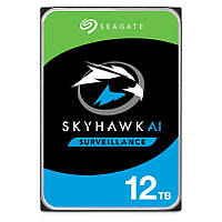 Жорсткий диск 3.5 Seagate SkyHawk HDD 12TB 7200rpm 256MB AI ST12000VE0008 SATAIII