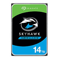 Жорсткий диск 3.5 Seagate SkyHawk HDD 14TB 7200rpm 256MB AI ST14000VE0008 SATAIII