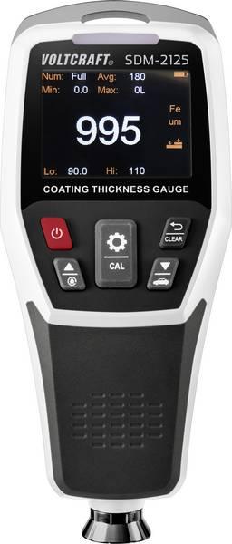 Товщиномір лакофарбових покриттів VOLTCRAFT SMD-2125 (від 0 мкм до 1250 мкм) Fe/NFe. Німеччина