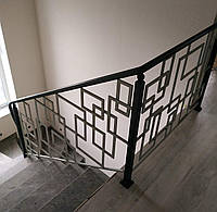 Перила в современный дом. Перила из металла для лестницы, балкона, террасы.