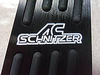Накладки на педали (Чёрные 4 ед) AC Schnitzer/Шнитцер для BMW е30,е34,е39,е36,е46,е90, f30