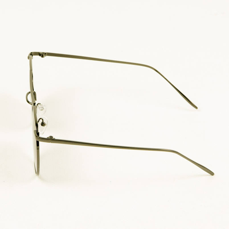 Окуляри сонцезахисні унісекс - Чорні з чорними лінзами - 2899/2, фото 3