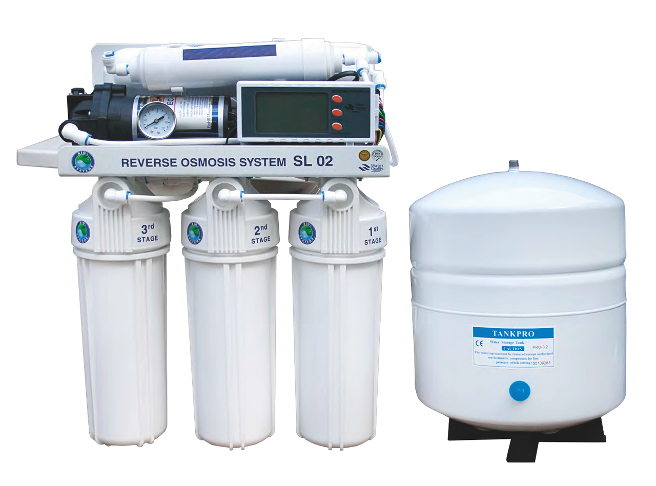 Система зворотного осмосу BioSystems (Filmtec США) з насосом RO-75-SL02, фото 1