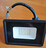 Вуличний настінний енергозберігаючий Led освітлення прожектор без датчика руху LED-10W 850 Lm Lebron LF, фото 4