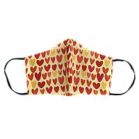 Багаторазова маска для обличчя "Hearts"