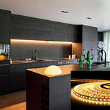 Світлодіодна стрічка OEM ST-12-2835-60-WW-20-V2 тепла біла, негерметична, 1м, фото 2