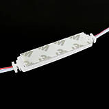 Світлодіодний модуль BRT XG19 5630-3 led W 1,5 W 6500K, 12В, IP65 білий з лінзою півсфера, фото 4