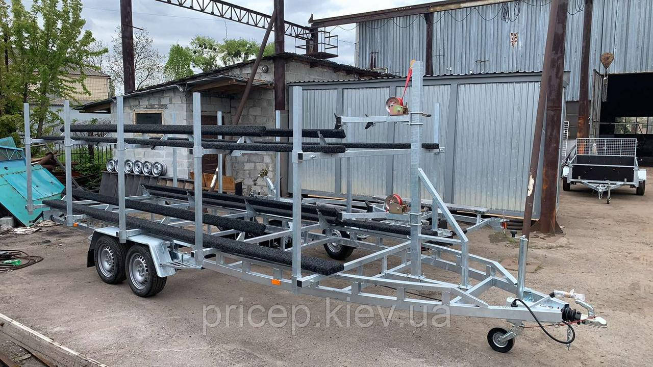 Причіп для двох катамаранів