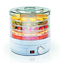 Сушарка для овочів і фруктів FOOD DEHYDRATOR WF260 500 W Біла, фото 5