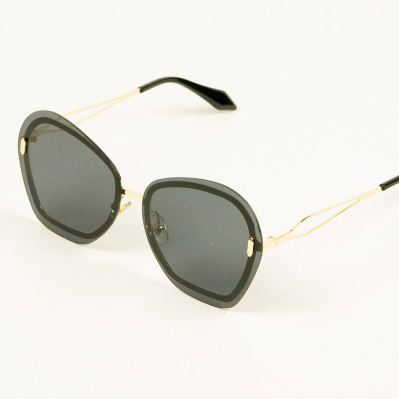 Стильні жіночі сонцезахисні окуляри - 3837/1, фото 1