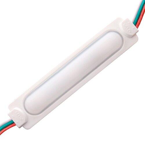 Світлодіодний модуль BRT XG61 5050-3 led RGB IC 2811 0.72 W 12В з лінзою