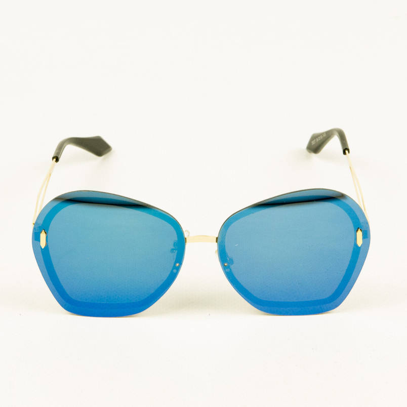 Жіночі дзеркальні окуляри від сонця - 3837/2, фото 2