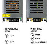 Блок живлення OEM DC24 240W 10A BSTR-240-24, фото 5