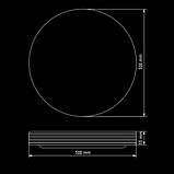 Світильник світлодіодний Biom DEL-R04-42 4500K 42Вт без д/у, фото 5