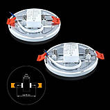 Светильник светодиодный Biom СL-R6W-5/2 NEW 6Вт круглый 5000К, фото 4