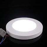 Світильник світлодіодний Biom SF-R7 W 7Вт 5000K накладної, фото 4