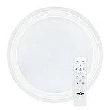 Світильник світлодіодний Biom SMART SML-R19-80-RGB 3000-6000K 80Вт+16Вт RGB з д/у +APP, фото 3