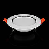 Світильник світлодіодний Biom DF-9W 9Вт білий круглий 5000К, фото 2