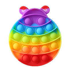 Іграшка-антистрес POP IT ANTYSTRESOWYCH PUSH BUBBLE POPIT Поп іт, pop it, сенсорна іграшка колір на вибір