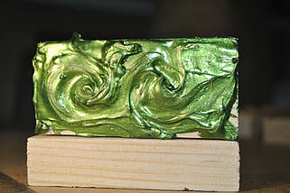 Фарба акрилова декоративно-художня Aurum ArtMetall Зелена бронза 400 г, фото 2