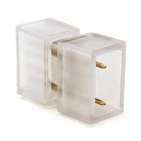 Коннектор для стрічки NEON 8*16 (2разъема) C-NEON-2pin-2pin