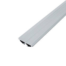 Профіль алюмінієвий BIOM ЛПР-60 напівкруглий, анодований (палка 2м), м